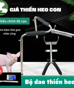 giá đỡ thiến heo