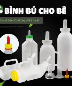 Bình bú sữa cho bò dê