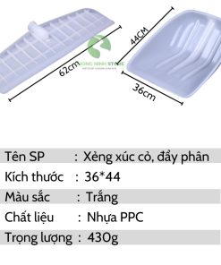 Xẻng xúc cỏ rác