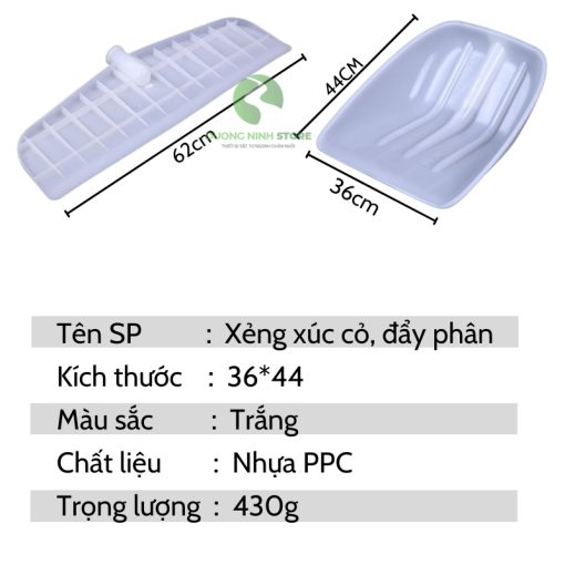 Xẻng xúc cỏ rác