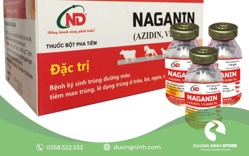 thuốc trị kí sinh trùng đường máu trâu bò