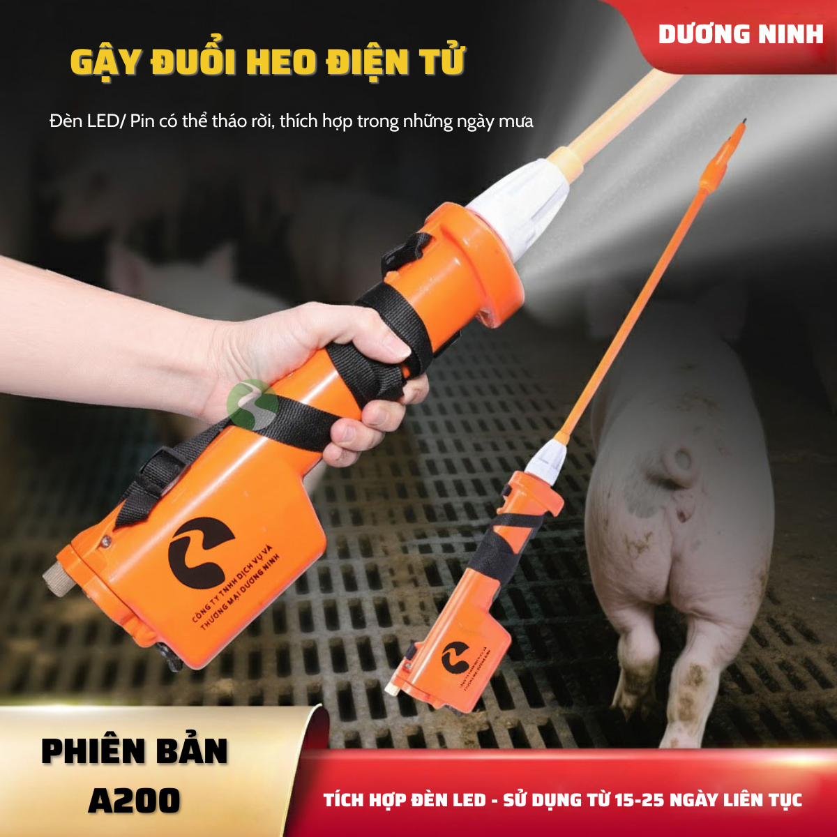 alt="Gậy đuổi heo